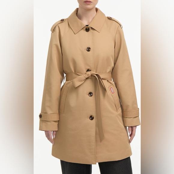 Hunter Women’s Stacy Water Resistant Trench Coat NWT - Picture 15 of 15